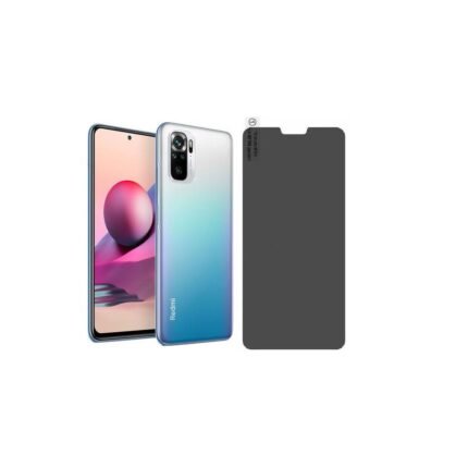 Privacy Screen Protector Compatible for Xiaomi Redmi Note 10S - Matte Finish